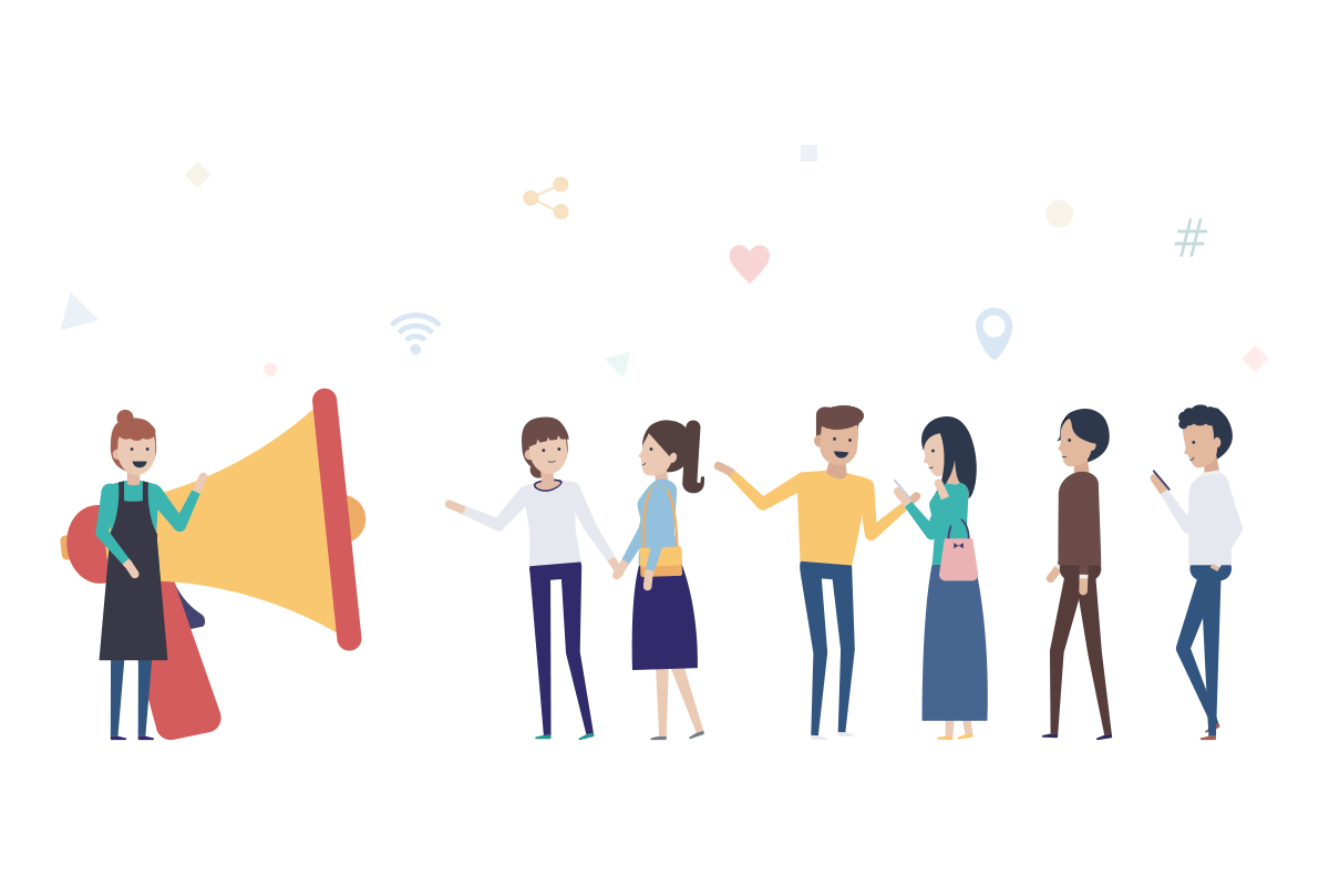 24時間対応の情報発信ツール