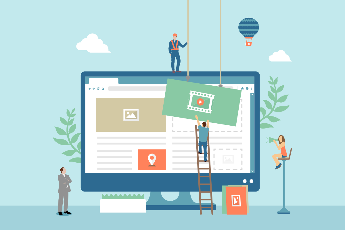 トップページのデザインと構成