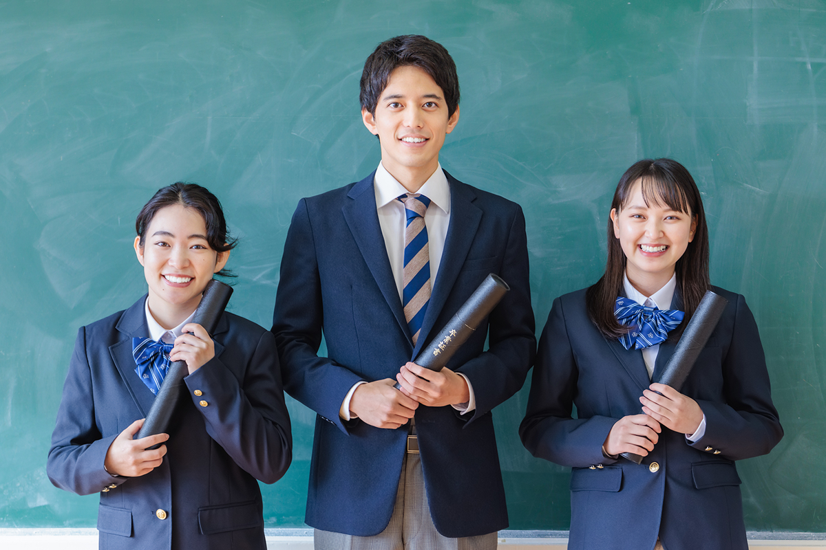 クラス写真と個人写真