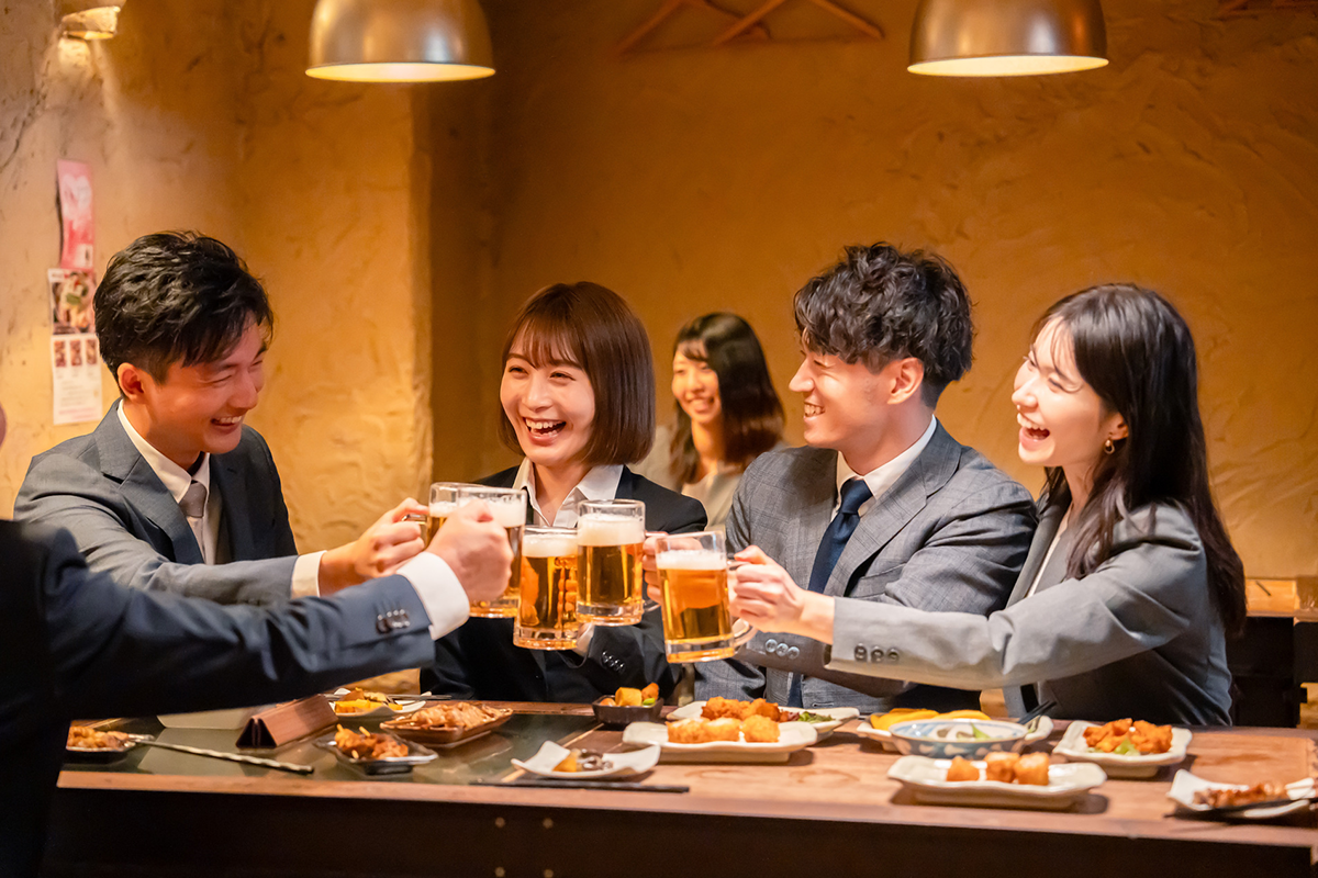 新入社員歓迎会の場合